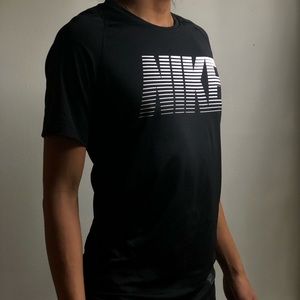 A Barry’s Bootcamp x Nike Pro Tee in Black